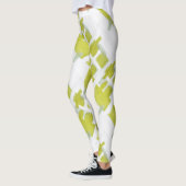 Abstracte kunst die één van een soort Leggings sch (Links)