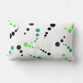 Abstracte kunst die één van een soort proefkussen  kussen