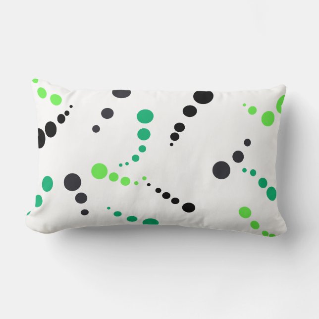 Abstracte kunst die één van een soort proefkussen  kussen (Voorkant)