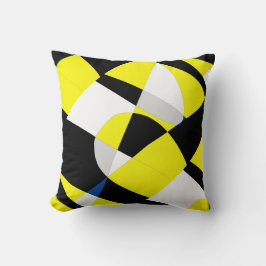 Abstracte kunst die één van een soort proefkussen  kussen