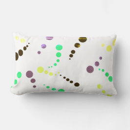 Abstracte kunst die één van een soort proefkussen  kussen