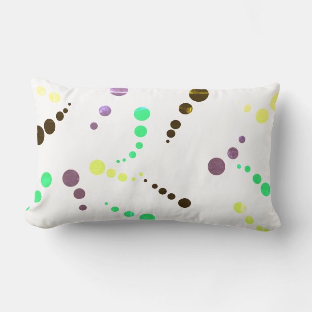 Abstracte kunst die één van een soort proefkussen  kussen (Voorkant)