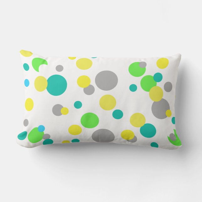 Abstracte kunst die één van een soort proefkussen  kussen (Voorkant)