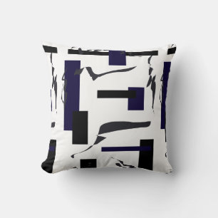 Abstracte kunst die één van een soort proefkussen  kussen