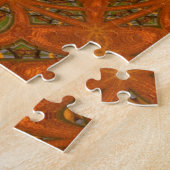 Abstracte Kunst Doolhof Legpuzzel (Zijkant)