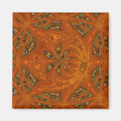 Abstracte Kunst Doolhof Magneet (Voorkant)