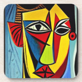 Abstracte Kunst Drank Onderschepper Bier Onderzetter (Voorkant)