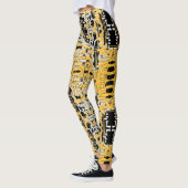 Abstracte kunst "Drooggebed" Leggings (Links)