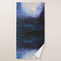 Abstracte kunst, droom badkamer handdoek set