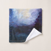 Abstracte kunst, droom badkamer handdoek set (Wasdoekje)