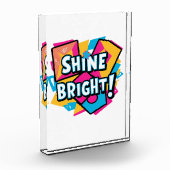 Abstracte kunst: een kleurrijk en inspirerend ontw fotoblokken (Links)