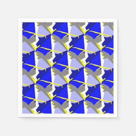 Abstracte Kunst Energie Servet (Voorkant)