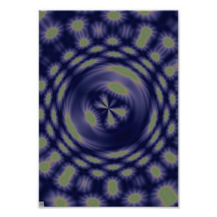 Abstracte Kunst Fantasie Sterren Foto Afdruk