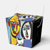 Abstracte Kunst Feestartikelen Bedankdoosjes (Voorkant)