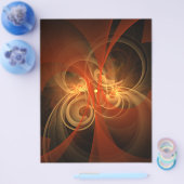 Abstracte Kunst Flyer Ochtendmagie (Enkel)