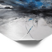 Abstracte kunst foto afdruk (Hoek)