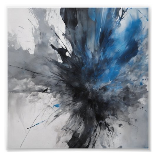 Abstracte kunst foto afdruk (Voorkant)