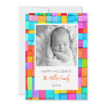 Abstracte Kunst FOTO FAMILIENAAM Kleurrijk JAAR Ba