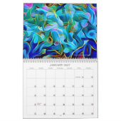 Abstracte kunst fotografische kunst kalender (Jan 2027)