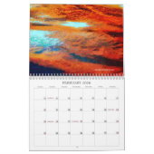 Abstracte kunst fotografische kunst kalender (Feb 2026)