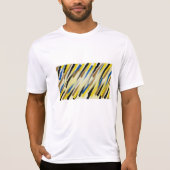 Abstracte kunst Funky Heren T-Shirt (Voorkant)