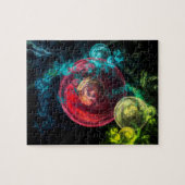 Abstracte Kunst Galaxy Cirkels Legpuzzel (Horizontaal)