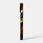 Abstracte Kunst Gebaseerd op Kleurharmonie iPhone 15 Case (Linkerkant)