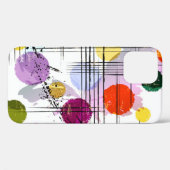 Abstracte kunst geïnspireerde naadloze achtergrond Case-Mate iPhone case (Achterkant (horizontaal))