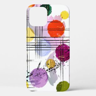 Abstracte kunst geïnspireerde naadloze achtergrond Case-Mate iPhone case