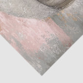 Abstracte kunst Gemengde Media Grunge Meisje Decou Tissuepapier (Detail)