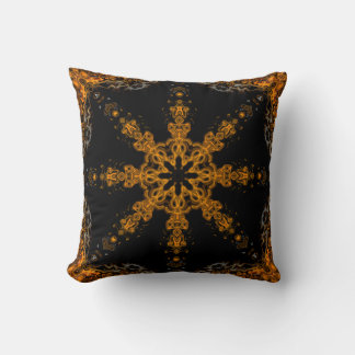 Abstracte kunst, geometrische Design, zwart goudgr Kussen