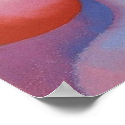 Abstracte kunst - Georgia O'Keeffe Poster (Hoek)