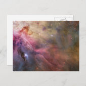 Abstracte kunst gevonden in de Orion Nebula Briefkaart (Voorkant / Achterkant)
