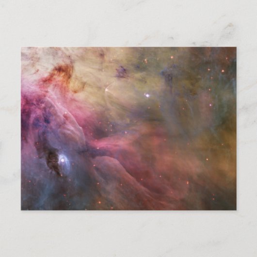 Abstracte kunst gevonden in de Orion Nebula Briefkaart (Voorkant)