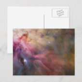 Abstracte kunst gevonden in de Orionnevel Briefkaart (Voorkant / Achterkant)