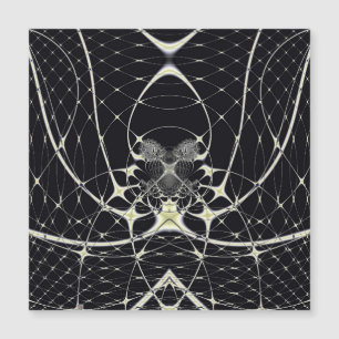 Abstracte Kunst Gouden Spinnenweb
