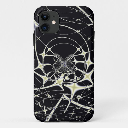 Abstracte Kunst Gouden Spinnenweb Case-Mate iPhone Case (Achterkant)