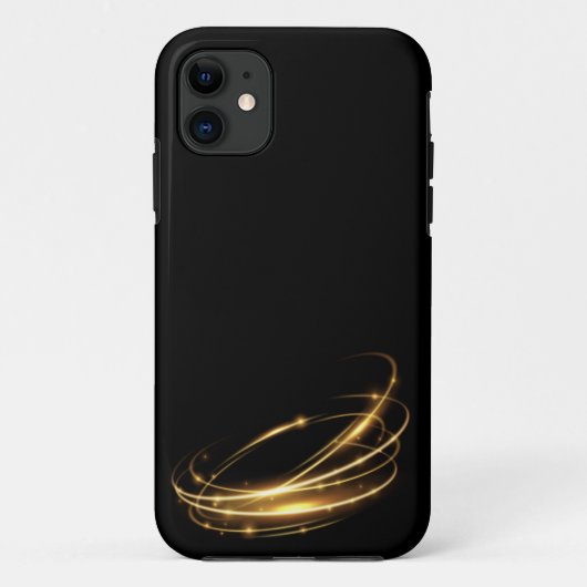 abstracte kunst gouden spiraal lijnstijl Case-Mate iPhone case (Achterkant)
