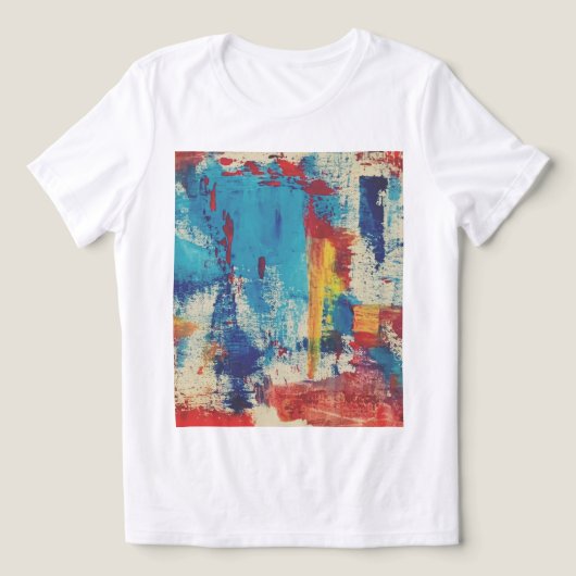 Abstracte Kunst Grafische T-shirt (Design voorkant)