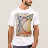Abstracte kunst Grafische T-Shirt (Voorkant)