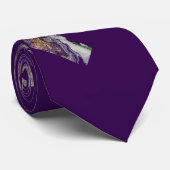 Abstracte kunst Groomsmen's Gifts Stropdas (Opgerold)