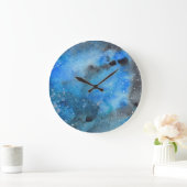 Abstracte kunst grote klok (Huis)