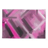 Abstracte Kunst Heet Heet Roze tinten Kussensloop (Achterkant)