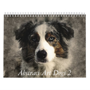 Abstracte Kunst Honden 2 Kalender