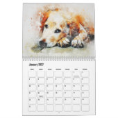 Abstracte Kunst Honden Kalender (Jan 2027)