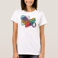 ABSTRACTE KUNST HONINGRAAT PATROON BLOEMEN ONTWERP
