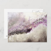 Abstracte kunst - Hush Briefkaart (Voorkant / Achterkant)