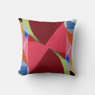 Abstracte kunst in kleur, door Joseph Schillinger Kussen