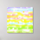 Abstracte kunst in meerkleurige schaduwen canvas afdruk (Voorkant)