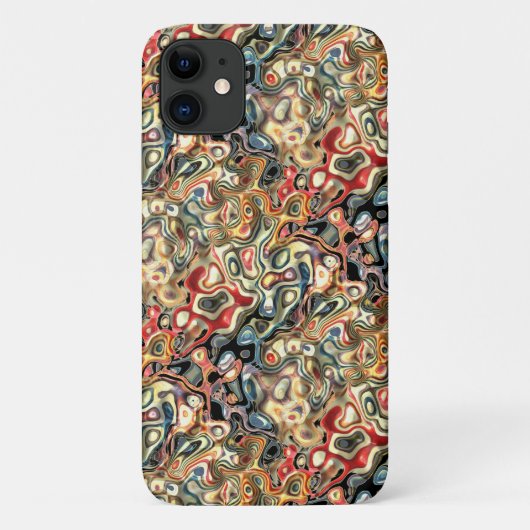 Abstracte Kunst iPhone 11 Hoesje (Achterkant)